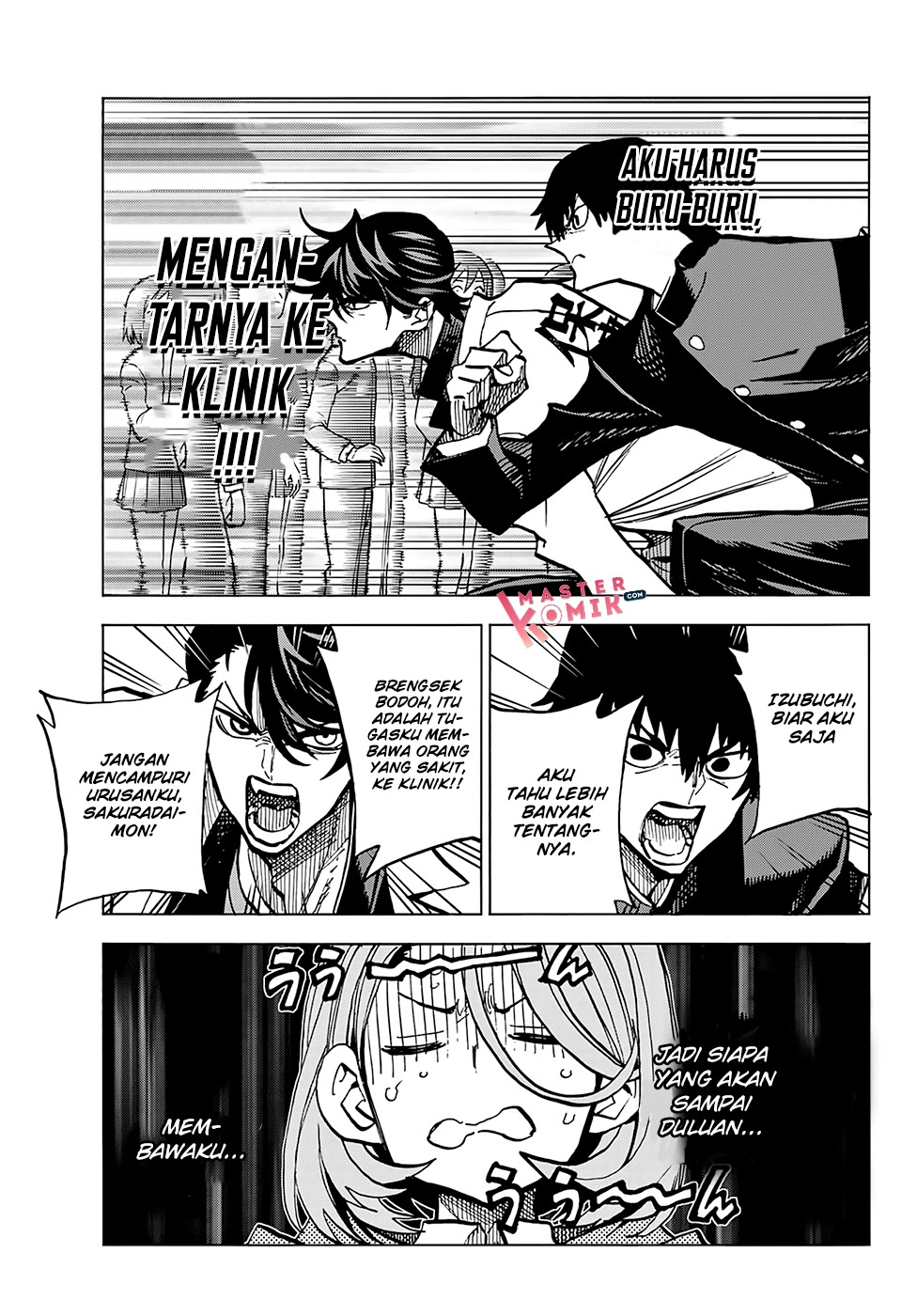 The Story Between a Dumb Prefect and a High School Girl with an Inappropriate Skirt Length chapter 4